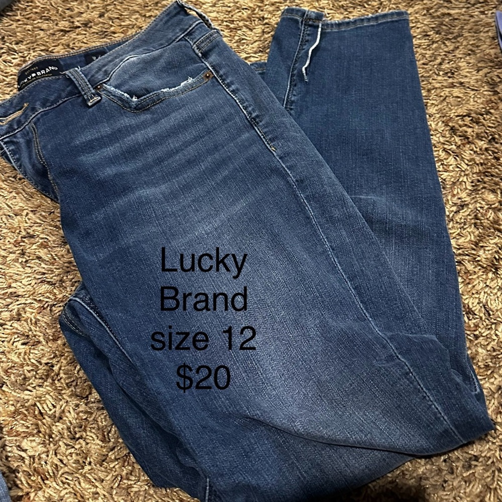 Lucky Brand ankle Jeans